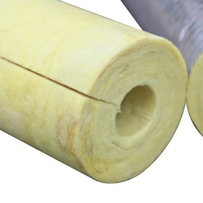 High-quality Wholesale Resistance Glass Wool Tube With Aluminum Foil Facing for HVAC and Industrial Piping Systems