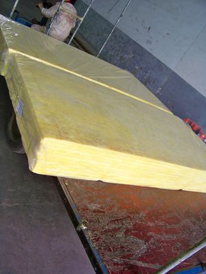 Class A1 HVAC Insulation Board Bare or Add Facinng Glasswool for High-Temperature, Moisture & Sound Control