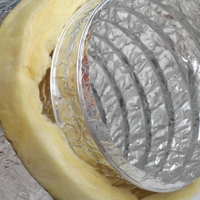 Sound-Reducing Multi-Layer Flexible HVAC Duct with -30 to +250°C Temperature Range and 30 m/s Air Flow Velocity