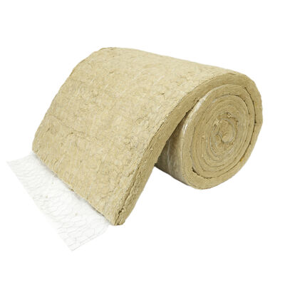 High-Temperature Wire Mesh Rock Wool Insulation Blanket for Commercial Construction