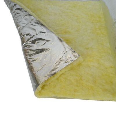 FANRYN Fiber Glass Wool for Roofing Heat Insulation and Acoustic Glass Wool Blanket Insulation Material With Aluminum Foil Facing